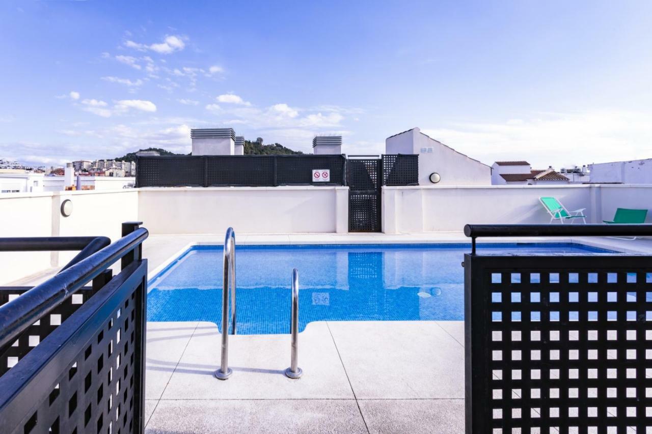 -malagasunapts- Citycentre Rooftop Pool Lejlighed Málaga